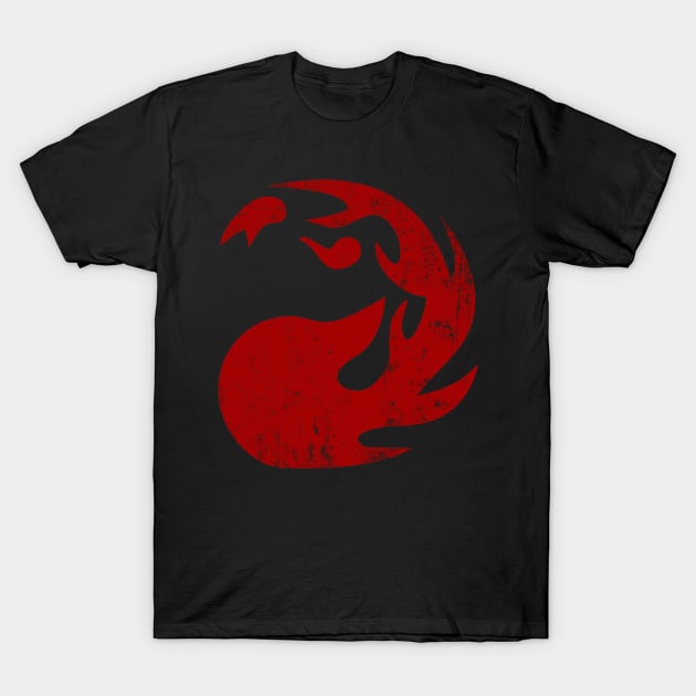 Magic the Gathering Mountain T-Shirt by MrZeesTees